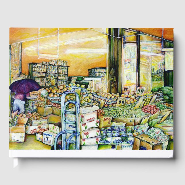 Undermining Artistic Gentrification Guest Book (Front)