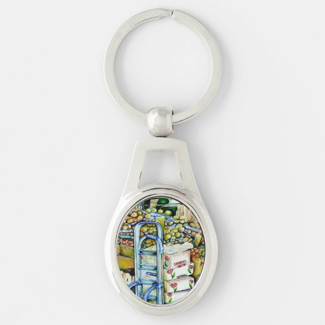 Undermining Artistic Gentrification Key Ring (Front)