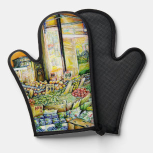 Undermining Artistic Gentrification Oven Mitt