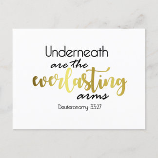 Underneath Are The Everlasting Arms Postcard
