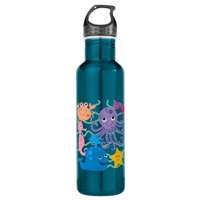 Undersea Adventure 710 Ml Water Bottle (Front)