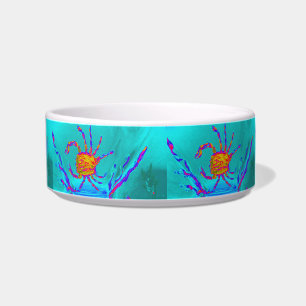 Undersea Art Cool Crabs Bowl
