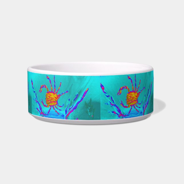 Undersea Art Cool Crabs Bowl (Right)