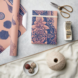 Undersea Coral AI art Wrapping Paper
