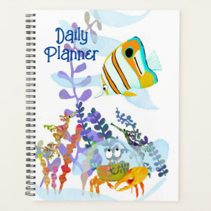 Undersea Cute Critters Daily Planner