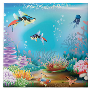 Undersea Life Tile