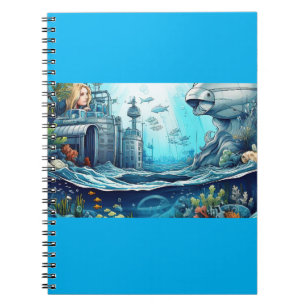  Undersea Wonderland Series Beach Towel Notebook