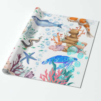 Undersea Wrapping Paper