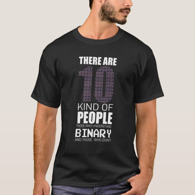 Understand Binary Coding Developer Programmer T-Shirt (Front)