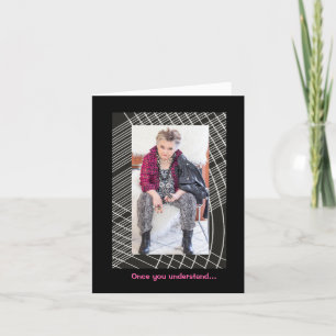 Understand Pizza, understand Life Greeting Card