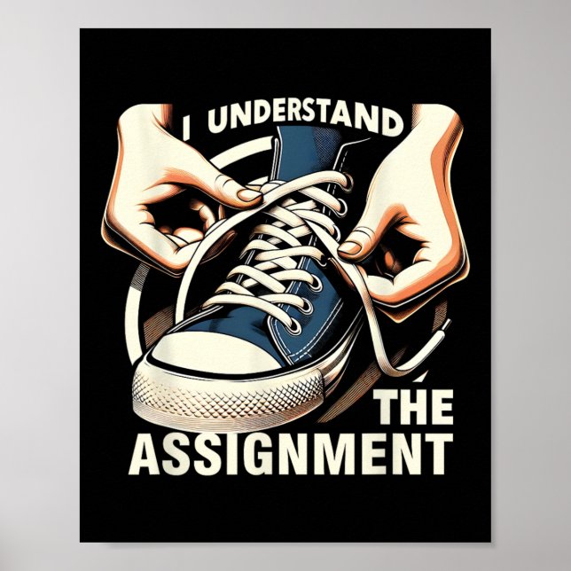 Understand The Ignment Kamala Harris Election Day  Poster (Front)