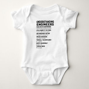 understanding engineers baby bodysuit