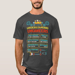Understanding Engineers Funny Engineering  T-Shirt