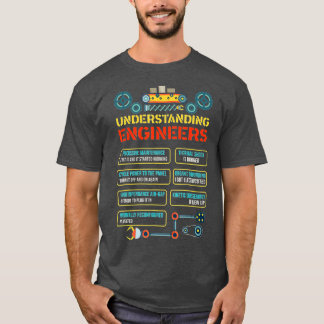 Understanding Engineers Funny Engineering  T-Shirt