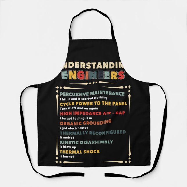 Understanding Engineers Shirts Apron (Front)