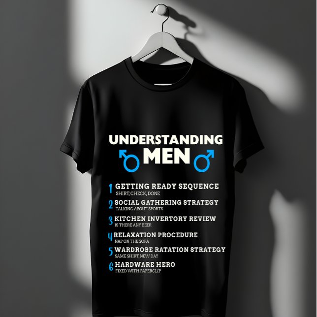 Understanding Men T-Shirt (Creator Uploaded)