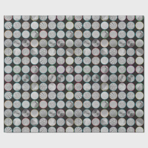 Understated Beach Balls Wrapping Paper