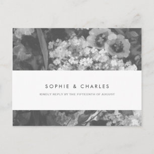 Understated Elegance Wedding RSVP Postcard