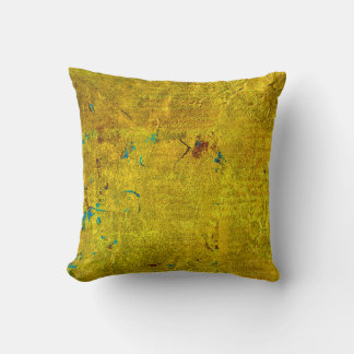 Understated Luxe Classy Gold Art Cushion