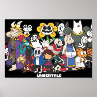 undertale poster