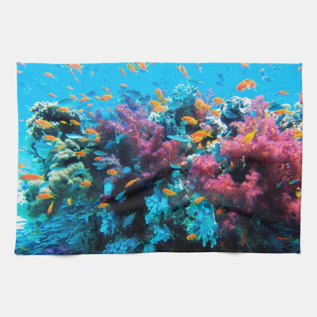 Underwater 15 Kitchen Towels (Horizontal)