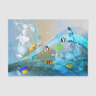 Underwater 1 tissue paper