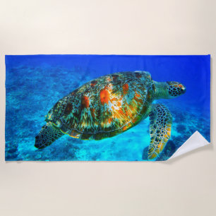Underwater 30 Beach Towel