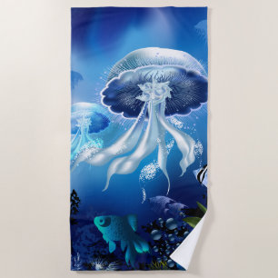 Underwater 6 Beach Towel