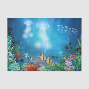 Underwater 7 tissue paper