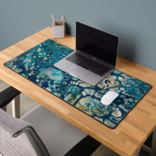 Underwater Abstract Fantasy Desk Mat