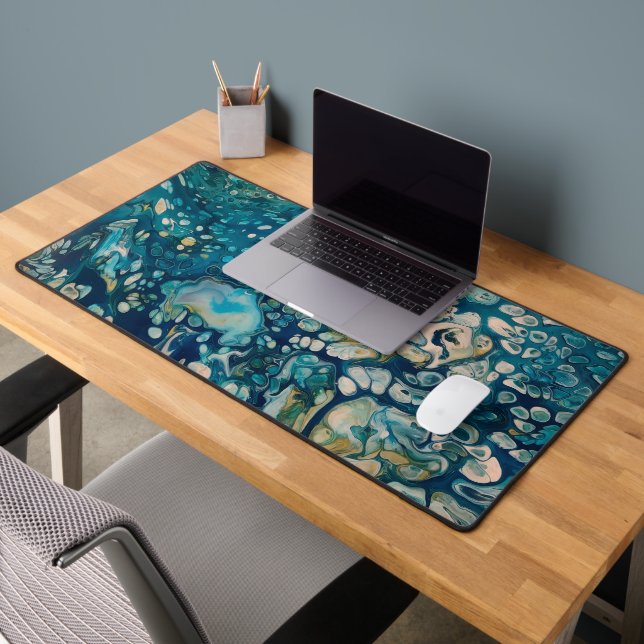 Underwater Abstract Fantasy Desk Mat (Office 2)