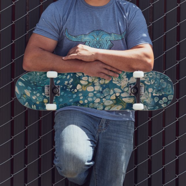 Underwater Abstract Fantasy Skateboard (Outdoor 3)