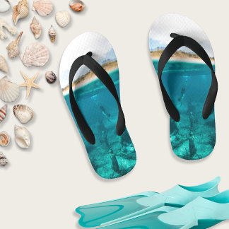 Underwater Adventure Swimming Kid's Thongs