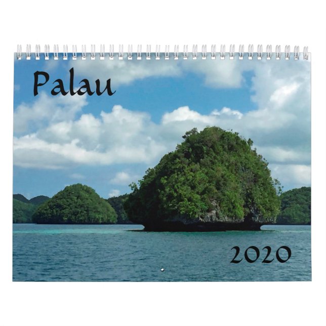 Underwater Calendar -- Palau (Cover)