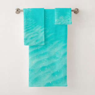 Underwater Caribbean Bubbles Dream 3 Bath Towel Set
