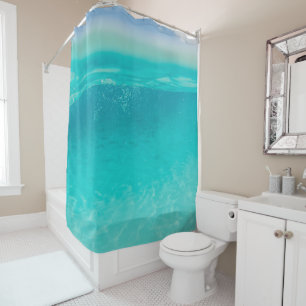 Underwater Caribbean Bubbles Dream 5 Shower Curtain