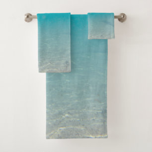 Underwater Caribbean Sea Dream 3 Bath Towel Set