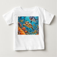 Underwater Cartoon Reef T-Shirt