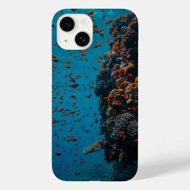 Underwater, coral, fish Case-Mate iPhone case (Back)