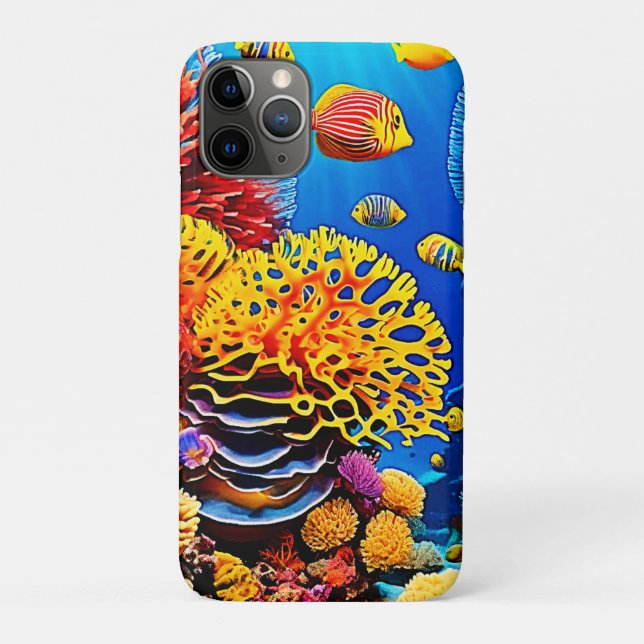 Underwater Coral Garden Design Case-Mate iPhone Case (Back)