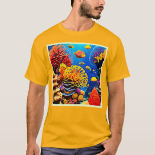 Underwater Coral Garden Design T-Shirt