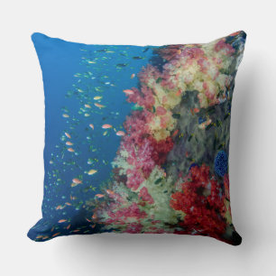Underwater coral reef, Indonesia Cushion