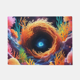 Underwater Coral Vortex Doormat