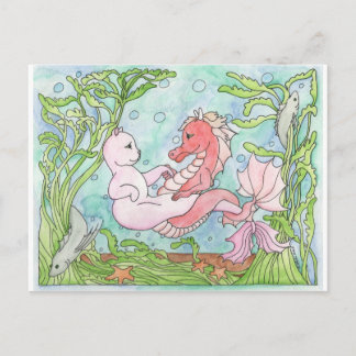 Underwater Dance Postcard