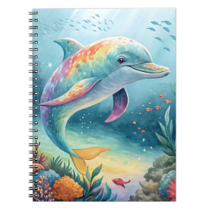 Underwater Dolphin Notebook