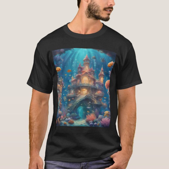 Underwater Fantasy World  T-Shirt (Front)