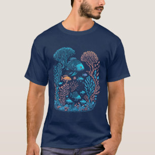 Underwater fish and coral reef T-Shirt