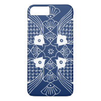 Underwater Fish Design with Blue Background