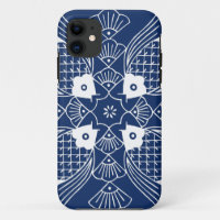 Underwater Fish Design with Blue Background