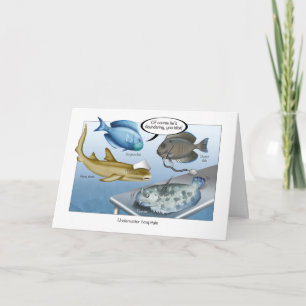Underwater Fish Hospital Greeting Card